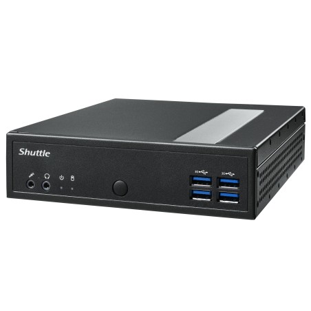 Shuttle DL40N Barebone PC 135L - Sleek Black Design, Powerful Performance, Ideal for Custom Builds!